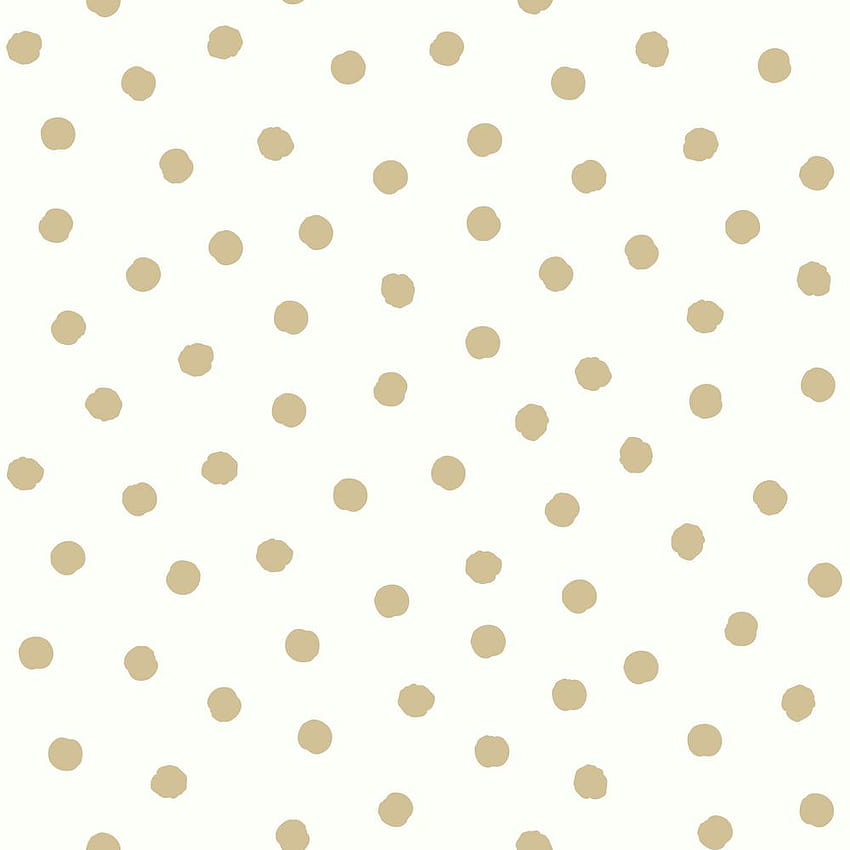 RoomMates Twinkle Little Star Gold Vinyl Peelable (Covers 28.18 sq. ft.)-RMK10850WP - The Home Depot, Gold Dots HD phone wallpaper