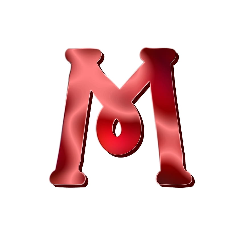 Alfabet 12, litera M Tapeta HD