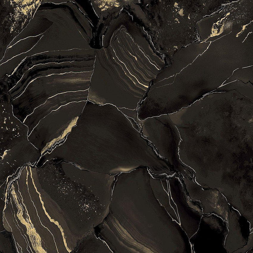 The Company 20.5 In. W Black and Gold Metallic Marble . The Home Depot Canada HD phone wallpaper