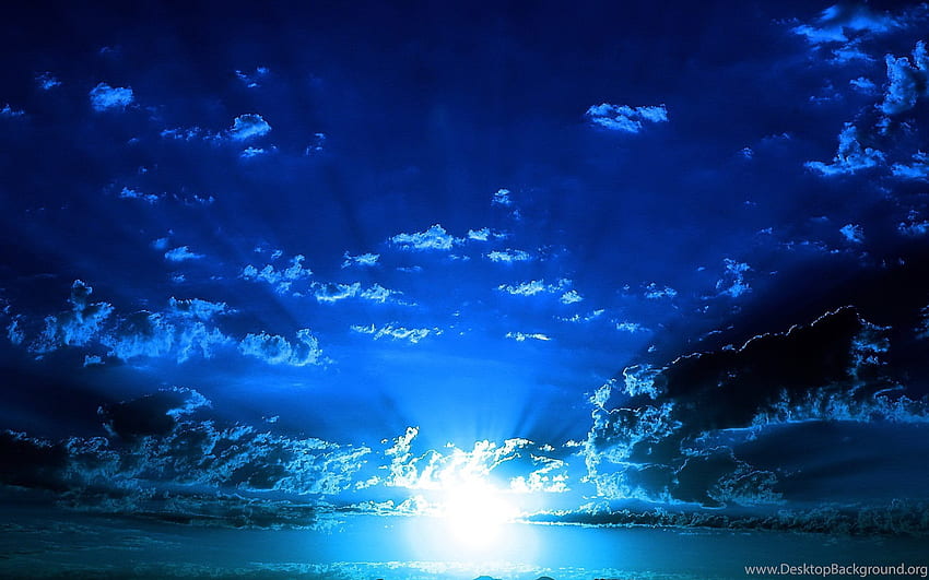 Beautiful Sky Blue Colour Background HD wallpaper