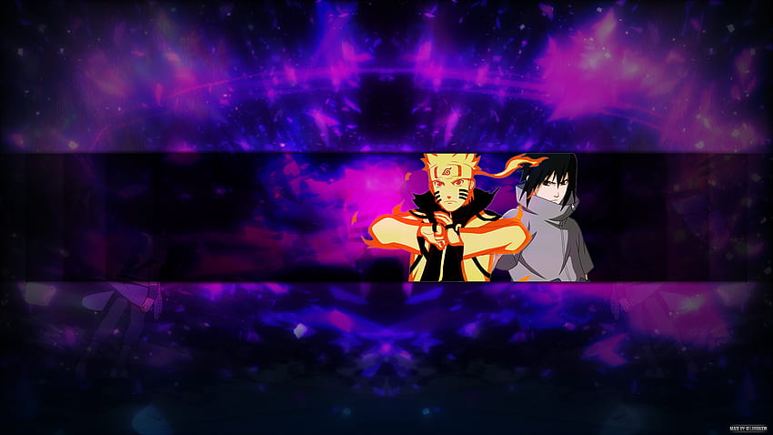 ... YouTube Channel Art Template Naruto Revolution von geludragon HD-Hintergrundbild