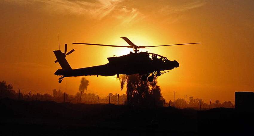 AH 64 APACHE Saldırı Helikopteri Ordu Askeri Silah 26, AH-64 HD duvar kağıdı