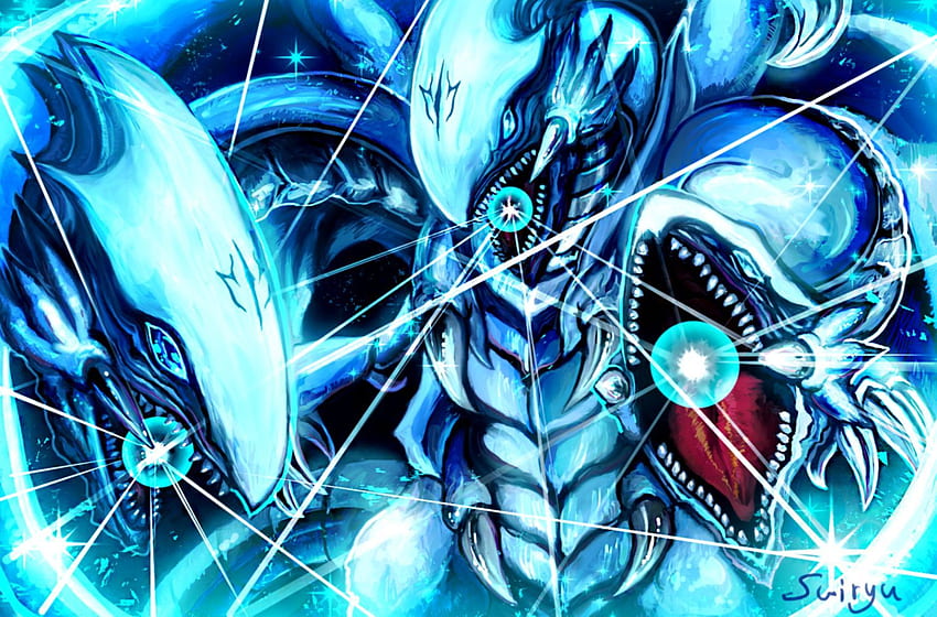 Blue Eyes White Dragon HD wallpaper | Pxfuel