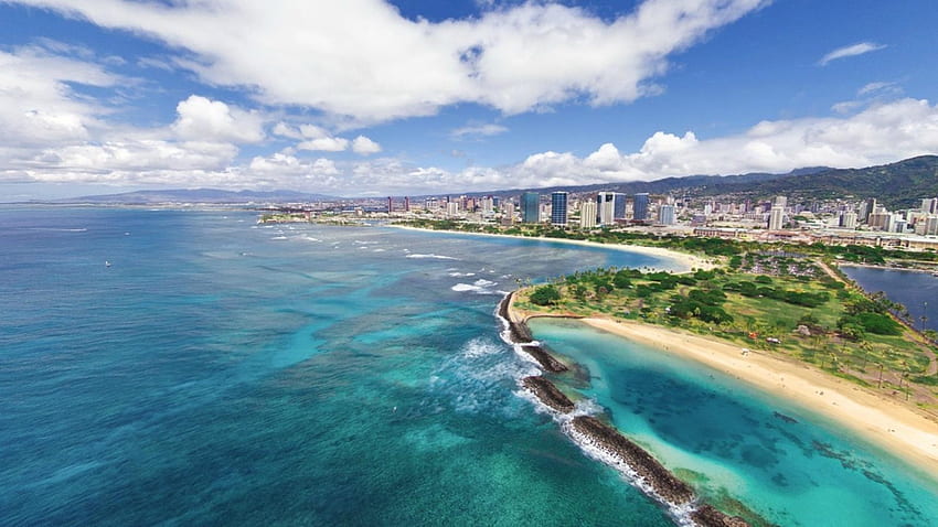 nuvole paesaggi paesaggi urbani hawaii oahu beach 59643 [] per il tuo , Mobile & Tablet. Esplora Oahu. Waikiki , Honolulu , Oceano Hawaii, North Shore Oahu Sfondo HD