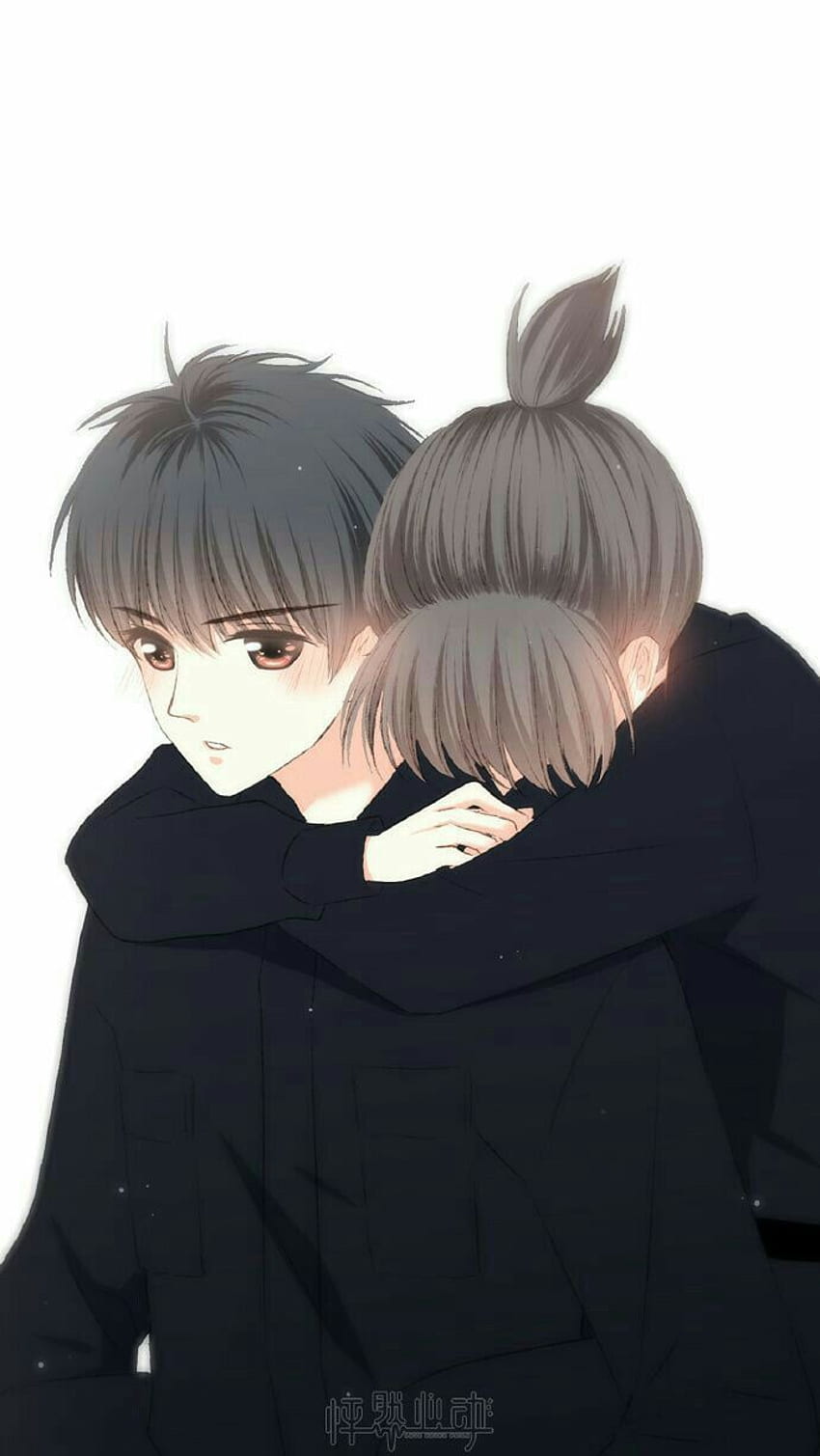 ܨAnime♥ Romance♥ ⚡✨, Glückliche Anime-Paare HD-Handy-Hintergrundbild