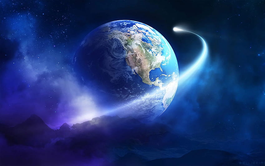 Earth Orbit, Earth Ultra HD wallpaper