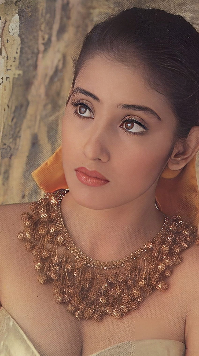 Manisha Koirala, bollywood oyuncusu, vintage HD telefon duvar kağıdı
