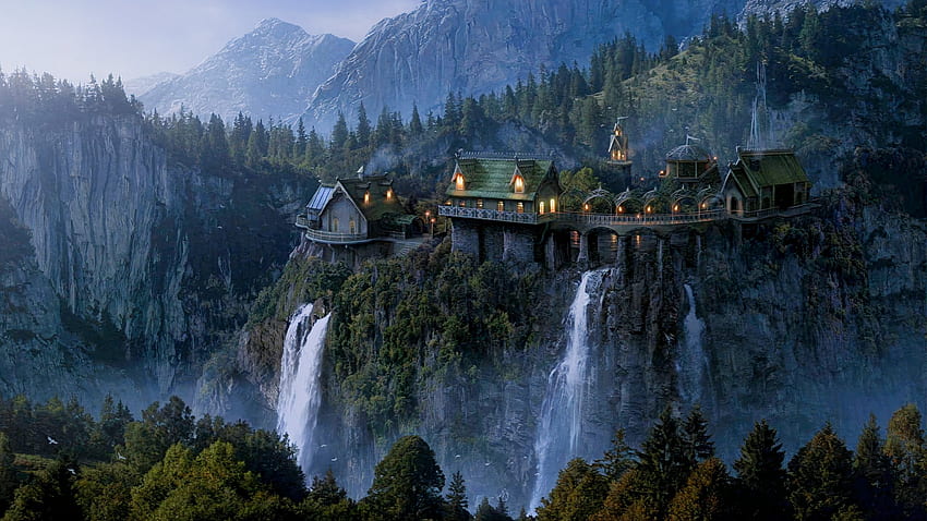 Ultra Rivendell e Background , Lord of the Rings Rivendell papel de parede HD