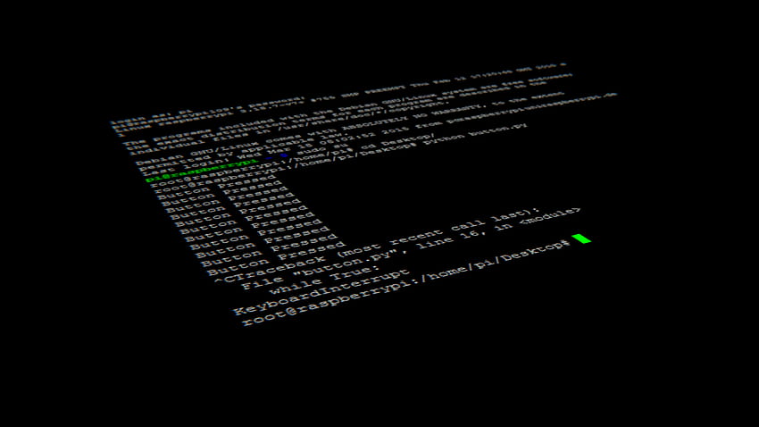 Резолюция на терминални команди на Linux HD тапет