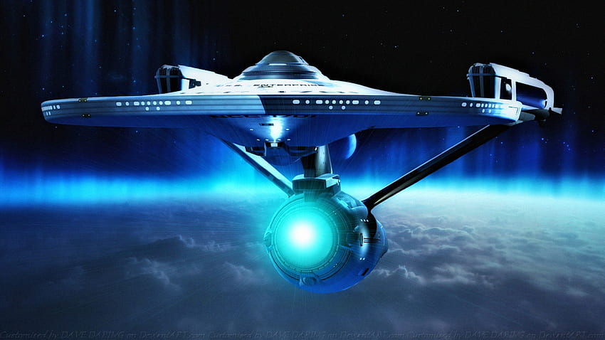 NCC 1701 Enterprise D, Star Trek USS Enterprise HD-Hintergrundbild
