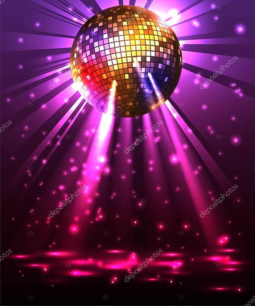 Sparkling disco ball. Night party. Disco ball, Disco background, Party night, Neon Disco HD phone wallpaper