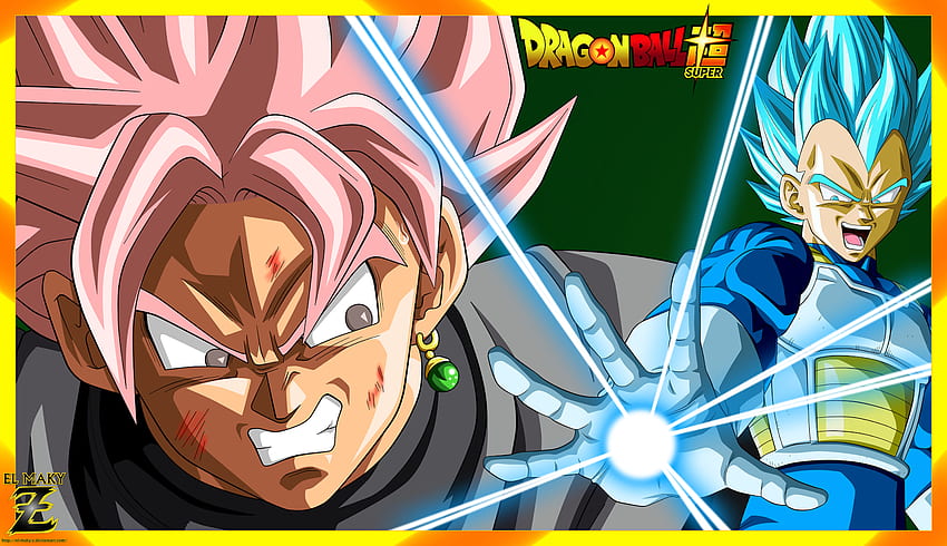 Maky Z Blog: () Vegeta SSJB vs Black Goku SSJR (Dragão papel de parede HD