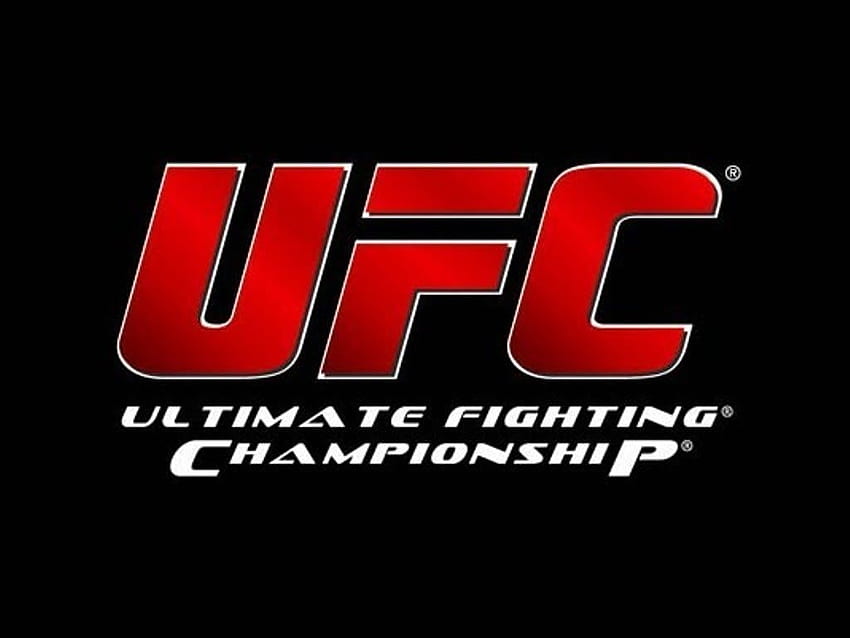 UFC, logotipo do UFC papel de parede HD