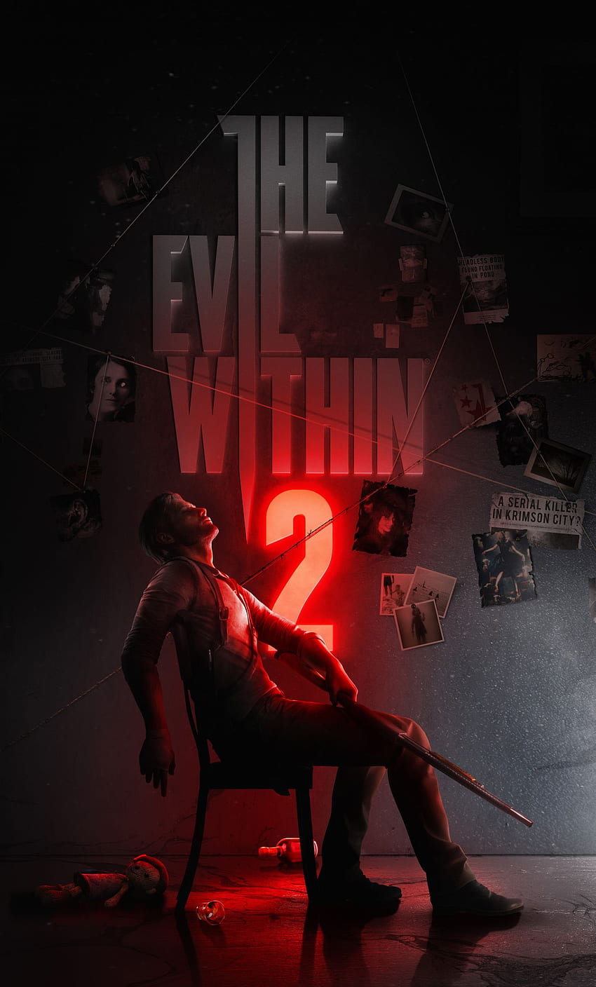 the evil within 2, dark, video game HD phone wallpaper