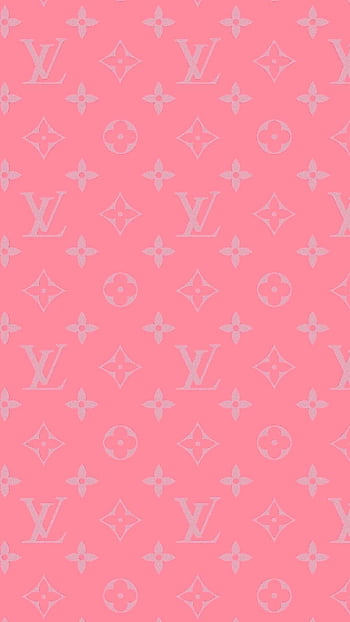 Pink red watercolour floral LV Vuitton iphone wallpaper phone background  lock screen