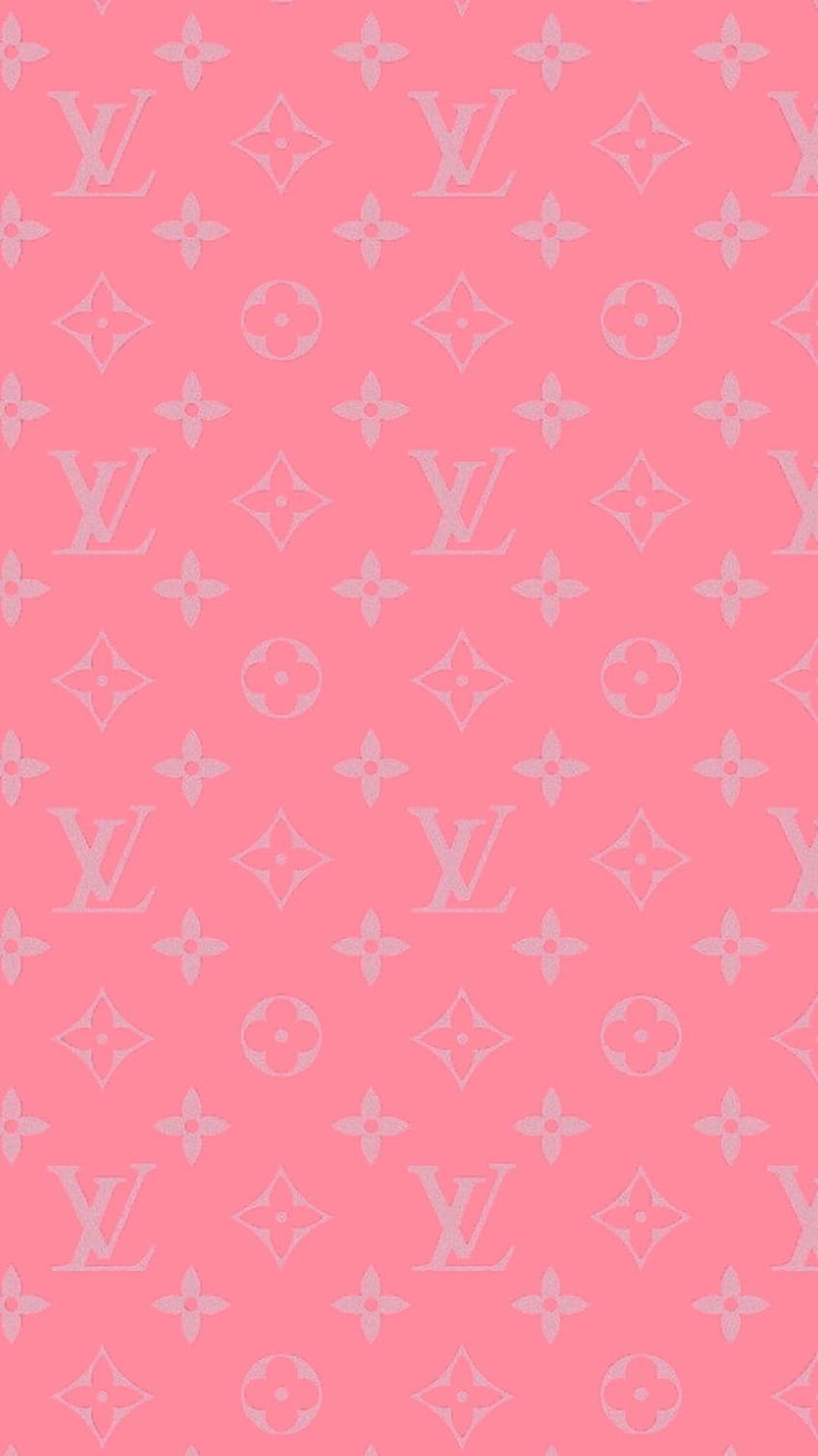 Pink Louis Vuitton Wallpaper  Pink wallpaper iphone, Pink