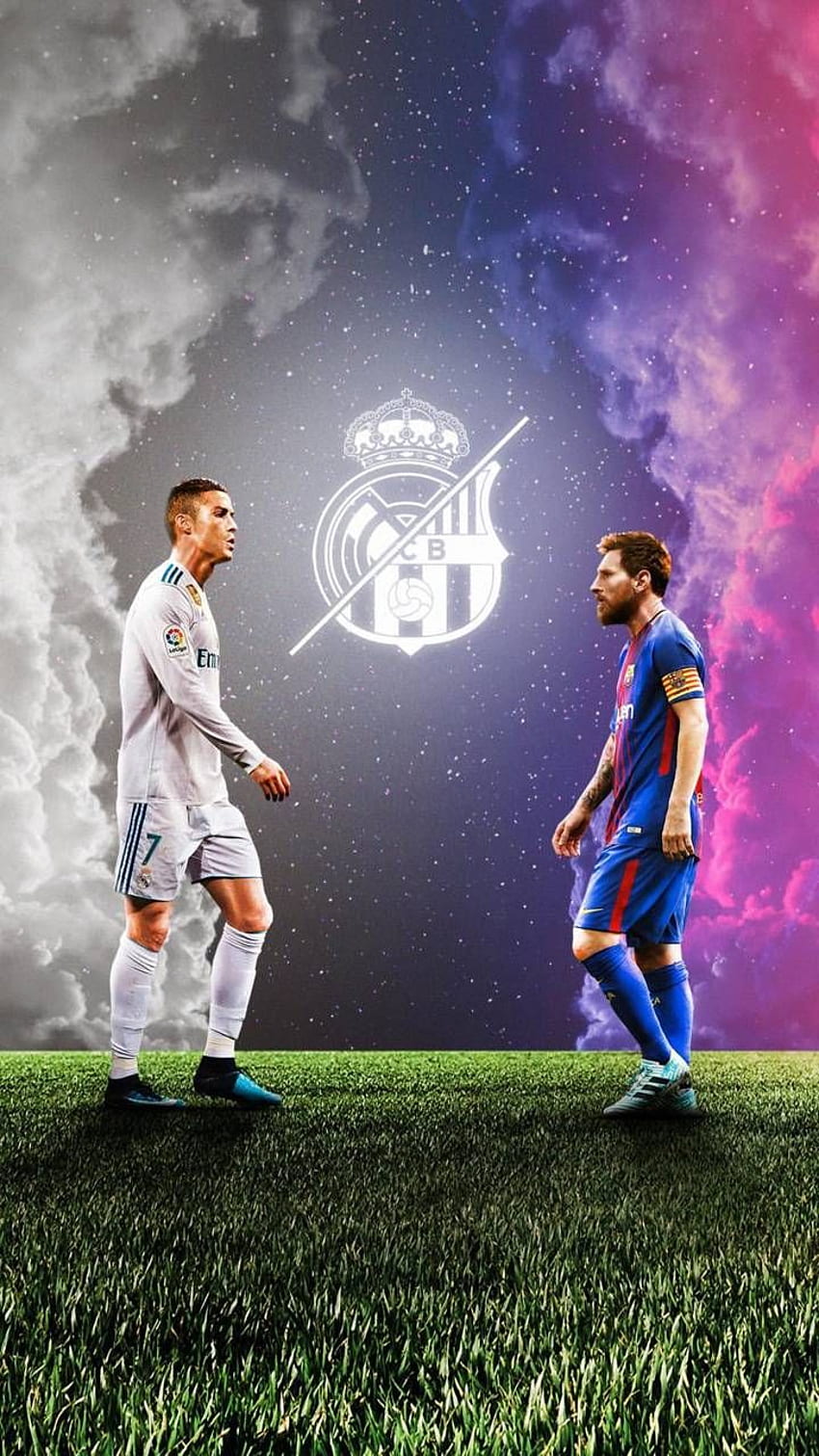 Cristiano Ronaldo E Messi, Messi Ronaldo Neymar Sfondo del telefono HD