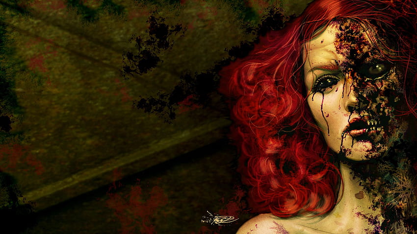 macabre women redhead evil 31098 UP [] for your , Mobile & Tablet. Explore Zombie . Zombie Background , Zombie for Windows HD wallpaper