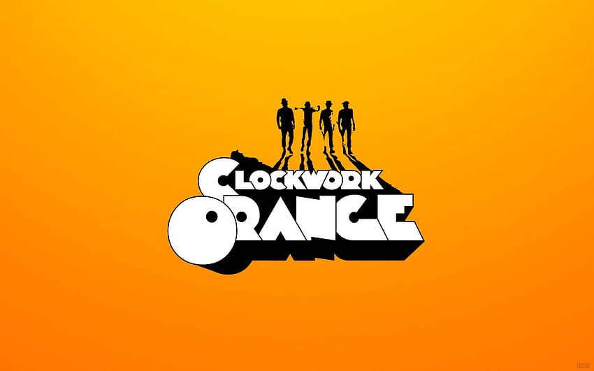 Uhrwerk Orange, Droogs, Uhrwerk, Ultra-Gewalt, Orange, Kubrick HD-Hintergrundbild