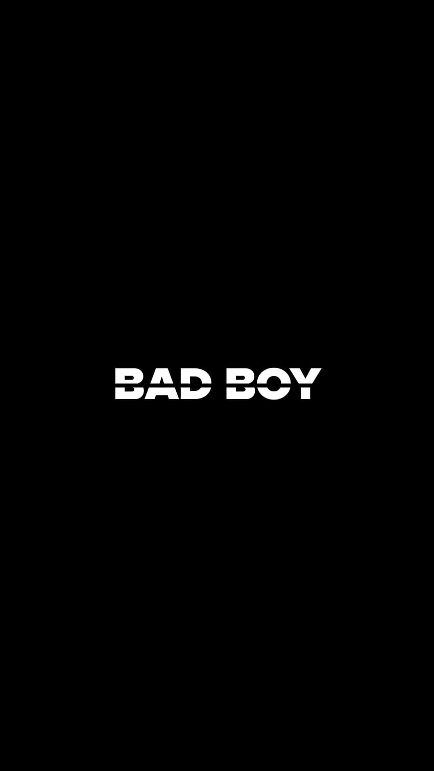 Bad Boy.” Bad Boy HD phone wallpaper | Pxfuel