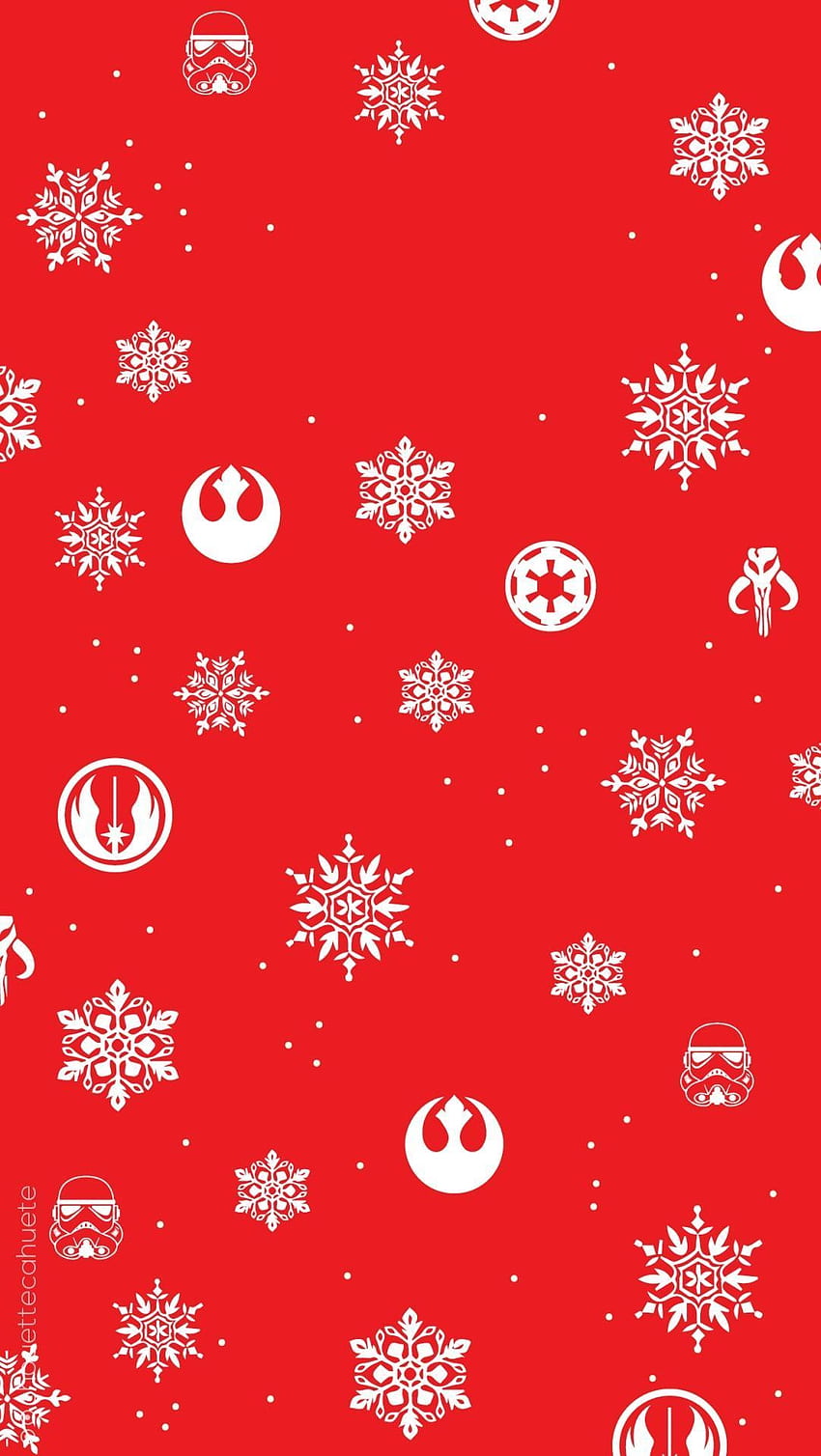 Star Wars Christmas, Star Wars Pattern HD phone wallpaper