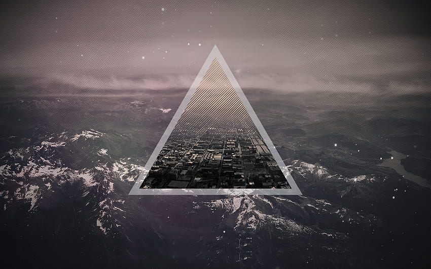 Galaxy Tumblr Triangle Is Cool, Galaxy Hipster graphy HD wallpaper