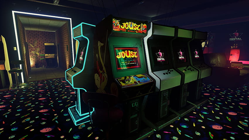 Jetonlu oyun makinesi . Retro Arcade, Atari Oyunları HD duvar kağıdı