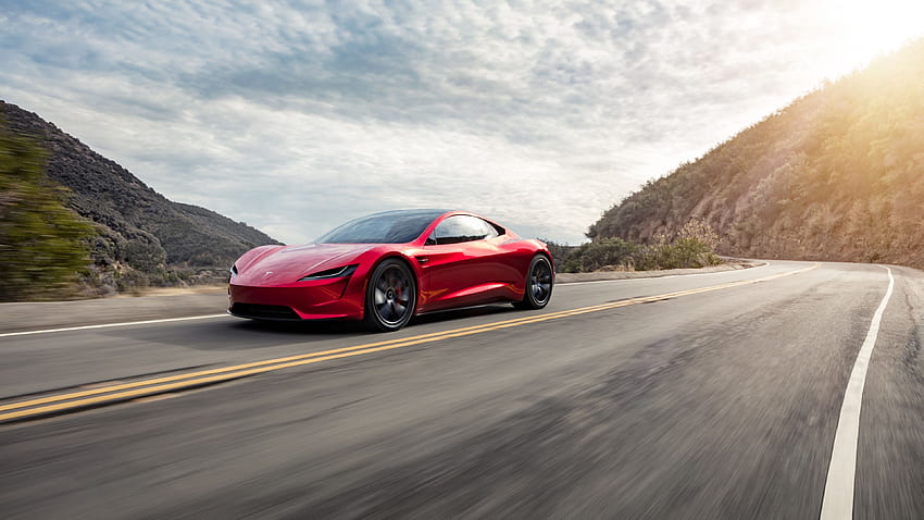 Tesla Roadster Seitenansicht Tesla , Tesla Roadster , , Elektroautos Wallpape. Tesla Roadster, Neuer Tesla Roadster, Roadster HD-Hintergrundbild