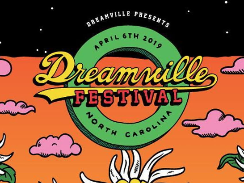 J. Cole споделя актуализиран състав за встъпителния фестивал Dreamville, DreamVille Records HD тапет