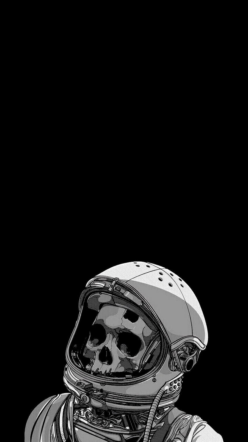 Skelly. Skull , Art , Astronaut, Skeleton Aesthetic HD phone wallpaper