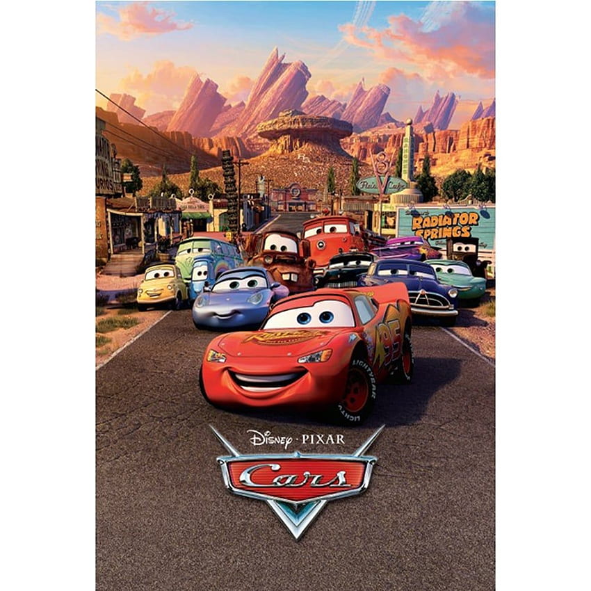 Disney Cars Lightning Mcqueen Feature Wall, Pixar Cars HD phone wallpaper