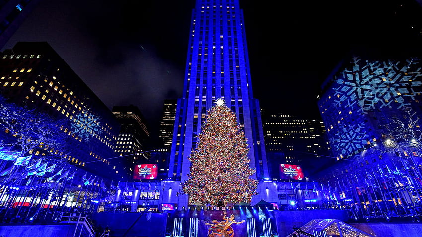El árbol de Navidad del Rockefeller Center regresará, posiblemente sin multitudes debido a la pandemia fondo de pantalla