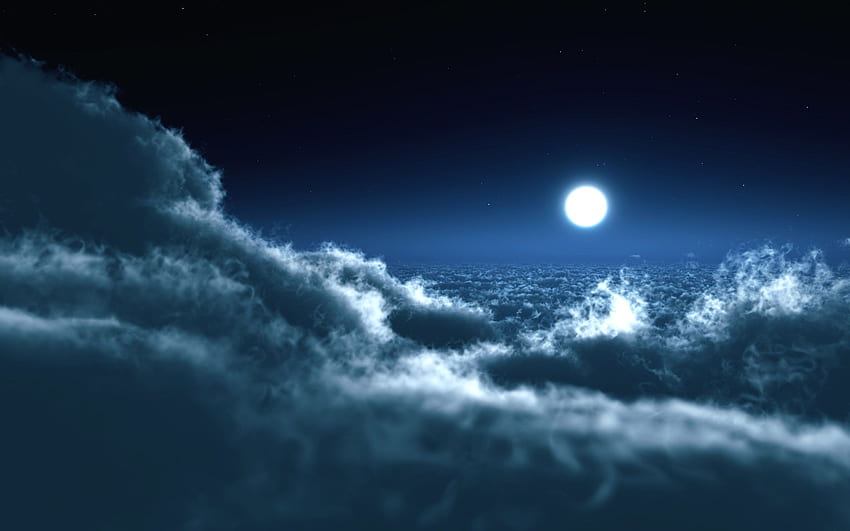 This is the moon with clouds, but if you look at it just right, Bing Moon  HD wallpaper | Pxfuel