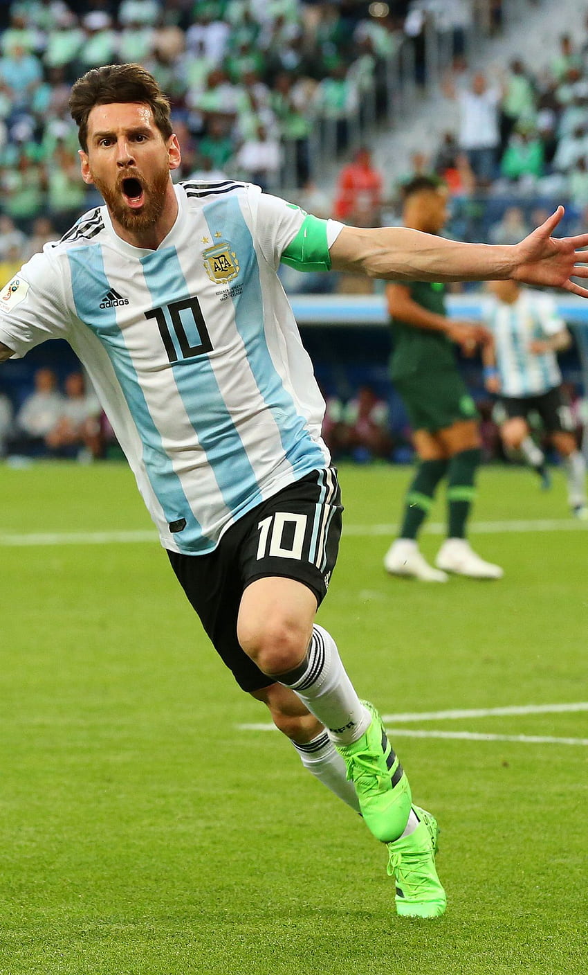 Lionel Messi In Fifa 2018 World Cup iPhone 6 Plus - Messi World HD phone wallpaper