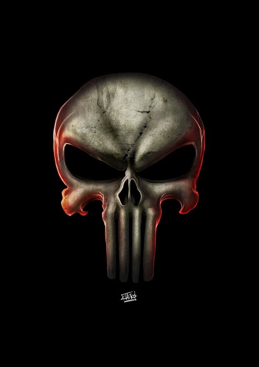 Logo Punisher par ManuDGI. Oeuvre de Punisher, Punisher, Cool Punisher Fond d'écran de téléphone HD