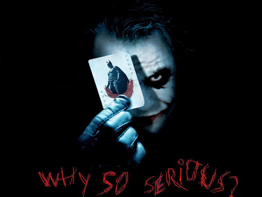 Joker Perché così serio, 2Mb Sfondo HD