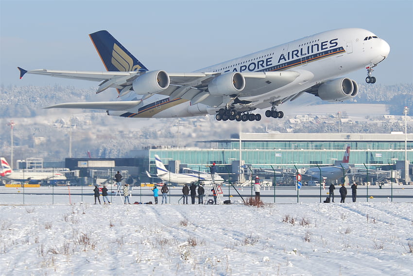 Singapore Airlines Airbus A380; 9V SKG 591bq, Singapore Airlines A380 HD wallpaper