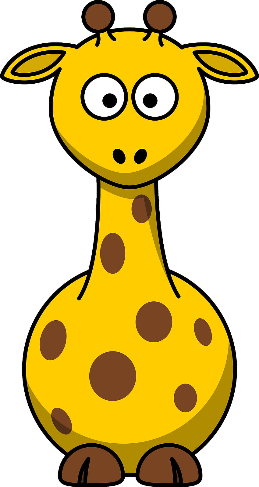 Cartoon Giraffe Face, Clip Art, Clip Art on Clipart Library, Cute Giraffe  Cartoon HD phone wallpaper | Pxfuel