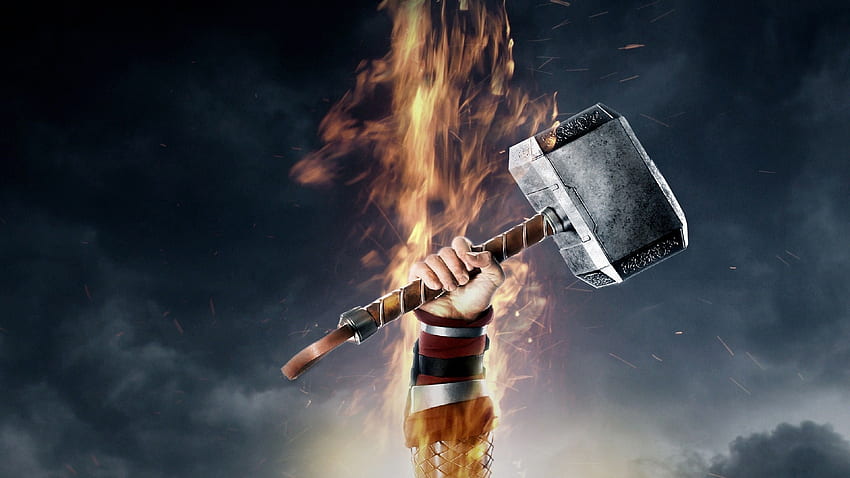Thors Hammer, Thor Mjolnir Wallpaper HD