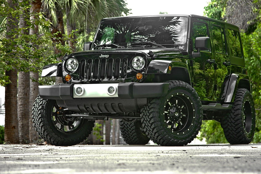 Jeep Wrangler, Jeep Wrangler negro fondo de pantalla | Pxfuel