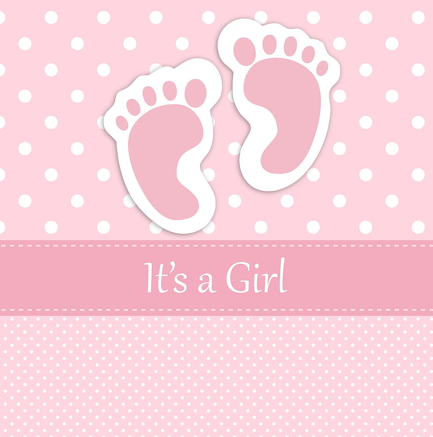 Baby Girl Footprints Card Stock - Public Domain, Welcome Baby HD phone wallpaper