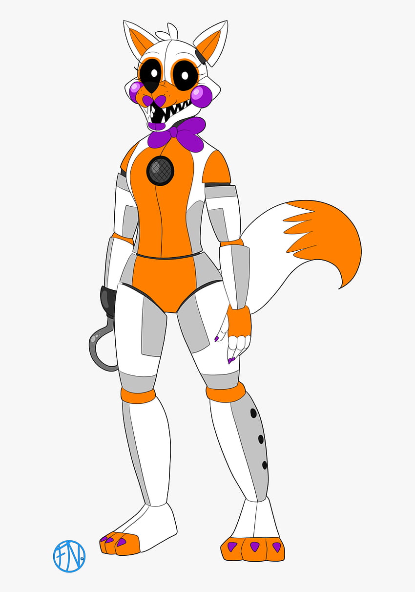 Lütfen Beklemede Olun Tadını Çıkarmayın Çalmayın Yeniden Paylaşın Yeniden Renklendirin - Fnaf Lolbit Full Body, Png , Cute Lolbit HD telefon duvar kağıdı