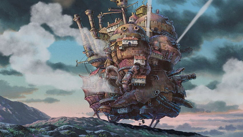 Howls Moving Castle , Anime Howls Moving Castle HD wallpaper