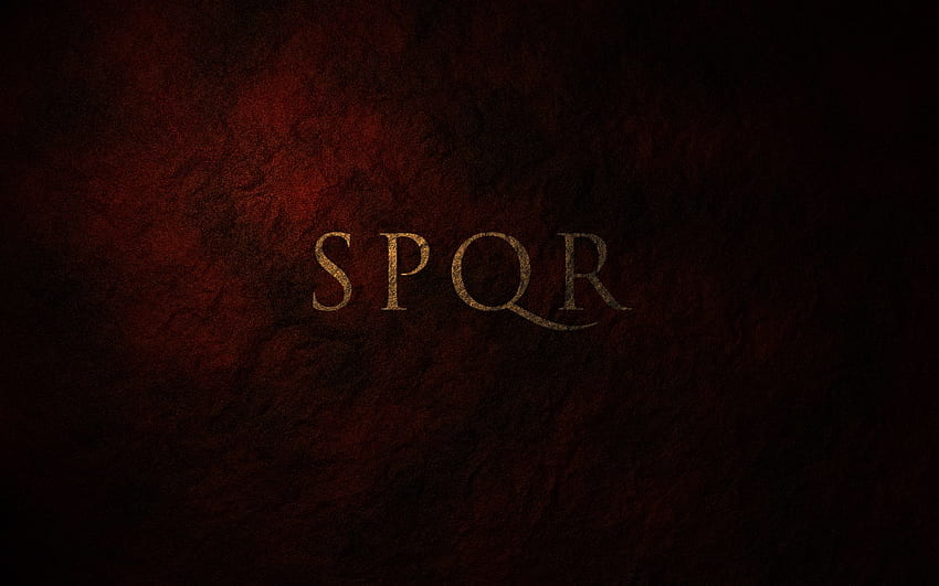 Spqr -the Senate And People Of Rome HD wallpaper