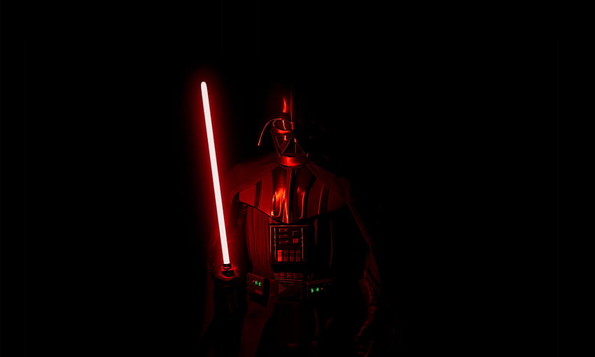 Darth Vader, czarny charakter, mroczny, 2019 Tapeta HD