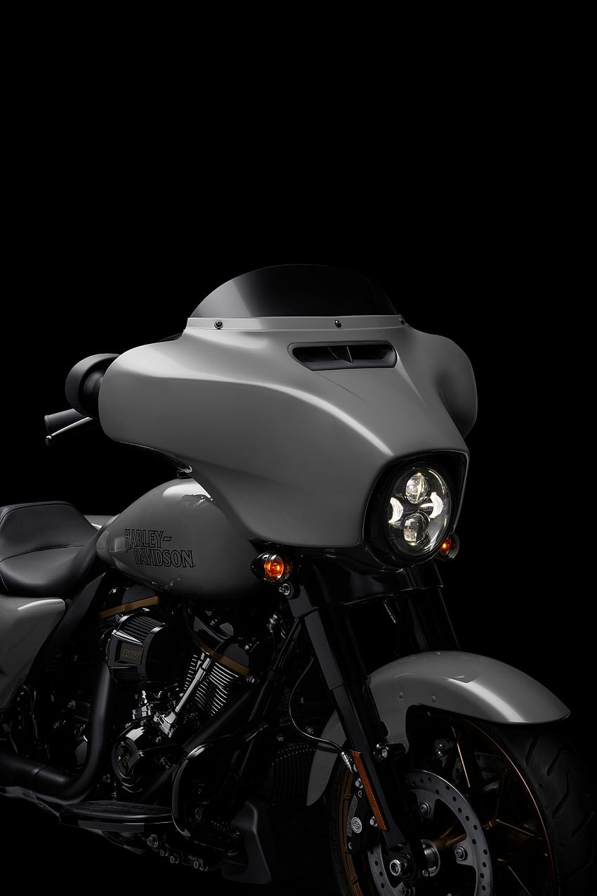 Harley Davidson, motocykl, reflektor Tapeta na telefon HD