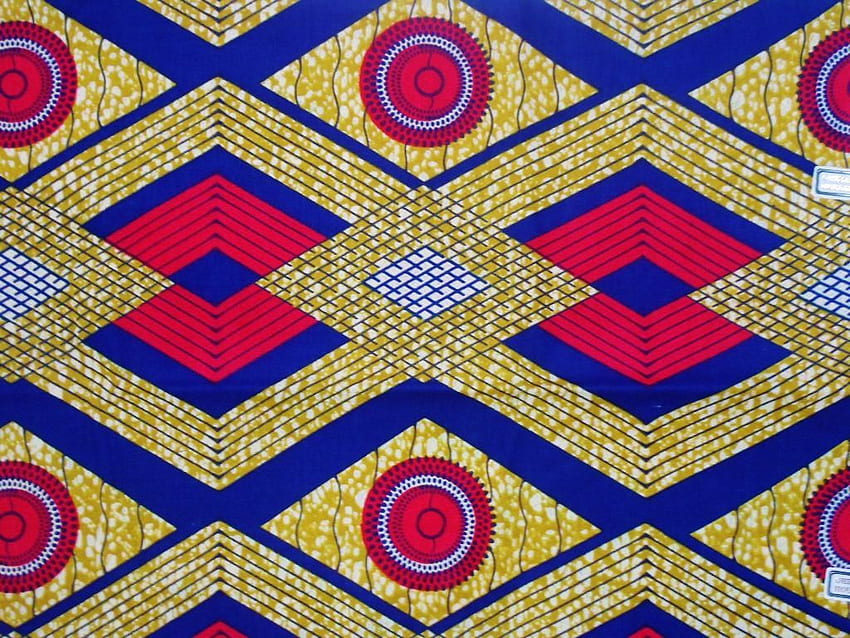 African Print Fabric (sold by the yard). africa HD wallpaper