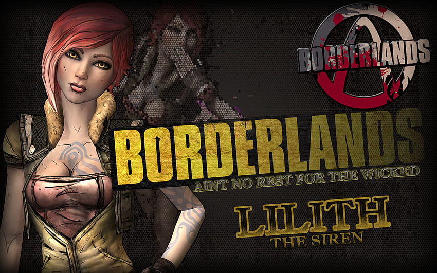 Lilith z Borderlands, borderlands, rpg, lilith, siren Tapeta HD