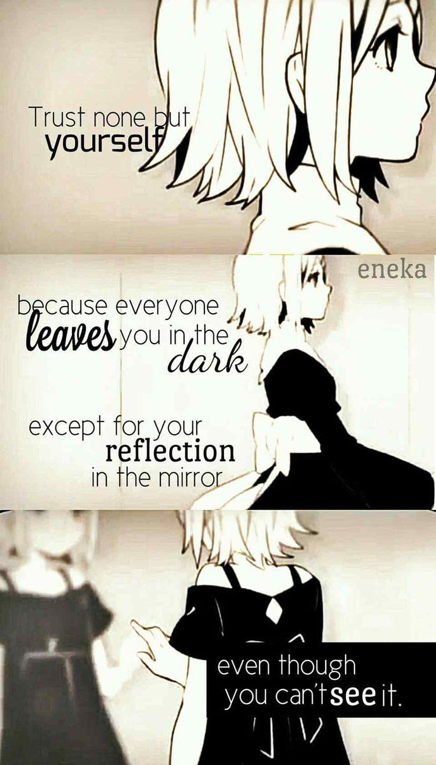 anime love quote wallpapers