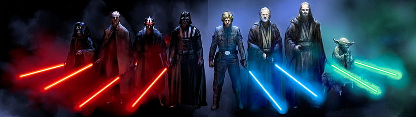 Science-Fiction - Star Wars Darth Vader Darth Maul Yoda Obi-Wan Kenobi Sith ( HD-Hintergrundbild